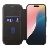 Vivanco iPhone 16 -kotelo Mag Wallet Musta