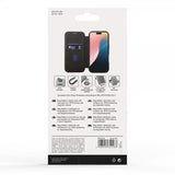 Vivanco iPhone 16 -kotelo Mag Wallet Musta
