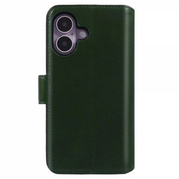 Nordic Covers iPhone 16 MagLeather Juniper Green -kotelo