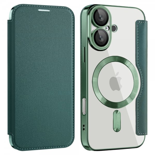iPhone 16 -kuori MagSafe vihreä