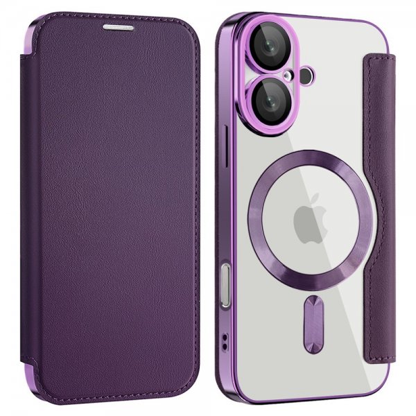 iPhone 16 -kotelo MagSafe, violetti