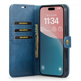 Dg.Ming iPhone 16 -suojakotelo irrotettavalla kuorella, sininen