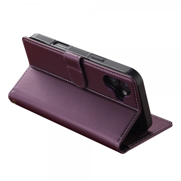 Lc.Imeeke iPhone 16 -kotelo irrotettavalla kuorella, L2 Series, MagSafe, violetti