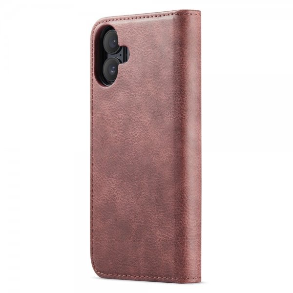 Dg.Ming iPhone 16 Kotelo Irrotettavalla Kuorella Punainen