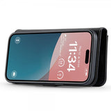 Dg.Ming iPhone 16 -suojakotelo irrotettavalla kuorella, musta