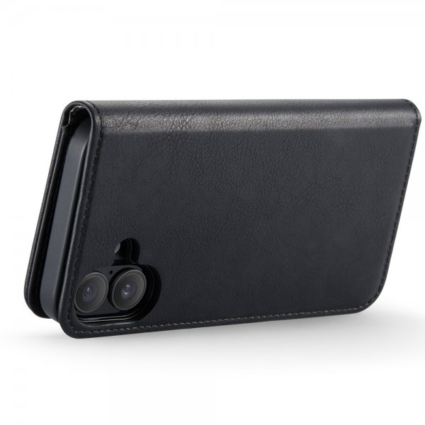 Dg.Ming iPhone 16 -suojakotelo irrotettavalla kuorella, musta