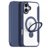 Dux Ducis iPhone 16 Suojakotelo Skin X Pro Series Kickstand MagSafe Sininen
