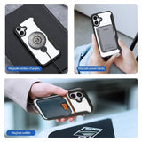 Dux Ducis iPhone 16 -suojakotelo Skin X Pro Series Kickstand MagSafe musta