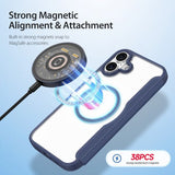 Dux Ducis iPhone 16 Suojakotelo Skin X Pro Series MagSafe Sininen