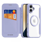 Dux Ducis iPhone 16 -suojakotelo Skin X Pro Series MagSafe, violetti