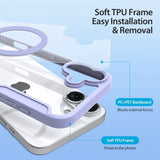 Dux Ducis iPhone 16 -suojakotelo Skin X Pro Series MagSafe, violetti