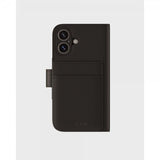 holdit iPhone 16 Fodral Wallet Case Magnet Plus Musta