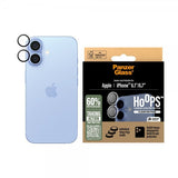 PanzerGlass iPhone 16/iPhone 16 Plus -kameransuoja Hoops, läpinäkyvä