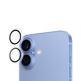 PanzerGlass iPhone 16/iPhone 16 Plus -kameransuoja Hoops, läpinäkyvä