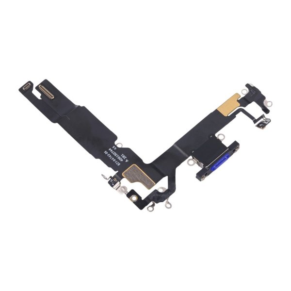 iPhone 16 latausliitin joustokaapeli alkuperäinen - sininen