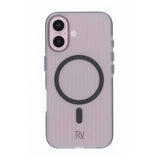 Rvelon iPhone 16 Kuoret Aallotettu MagSafe Harmaa