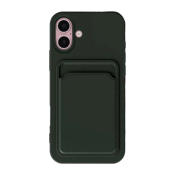 iPhone 16 Kuoret Korttiteline Vihreä