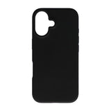 iPhone 16 Silikonikuori Musta