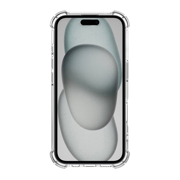 iPhone 16 Kuori Iskunkestävä Läpinäkyvä