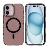 Rvelon iPhone 16 Suojakuori TPU MagSafe Musta