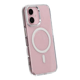 Rvelon iPhone 16 -kuori Kamerasuoja MagSafe Läpinäkyvä