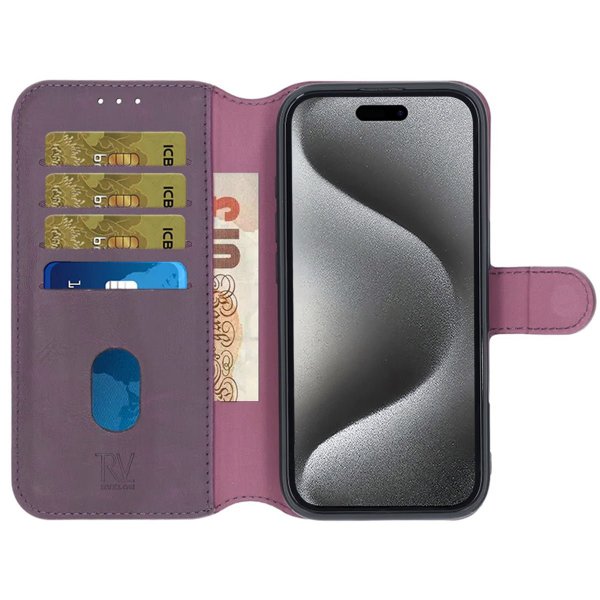 Rvelon iPhone 16 Magneettinen irrotettava kuori violetti