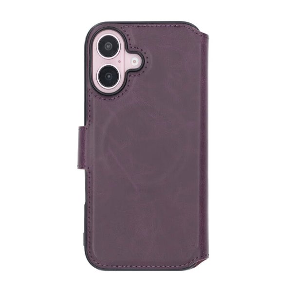 Rvelon iPhone 16 -suojakuori 4 korttipaikalla MagSafe violetti