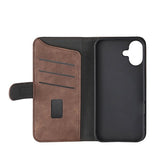 Gear iPhone 16 Plus Kotelo 3 Korttipaikkaa Ruskea