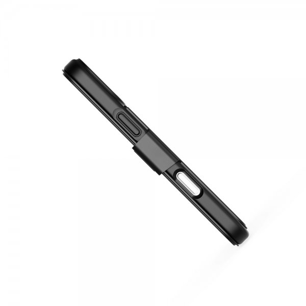 Tech21 iPhone 16 Plus EvoLite Wallet -kotelo, musta