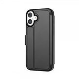 Tech21 iPhone 16 Plus EvoLite Wallet -kotelo, musta