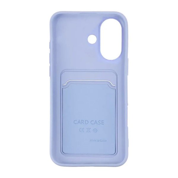 iPhone 16 Plus Kuoret Korttipidike Purppura