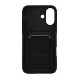 iPhone 16 Plus Kuoret Korttiteline Musta