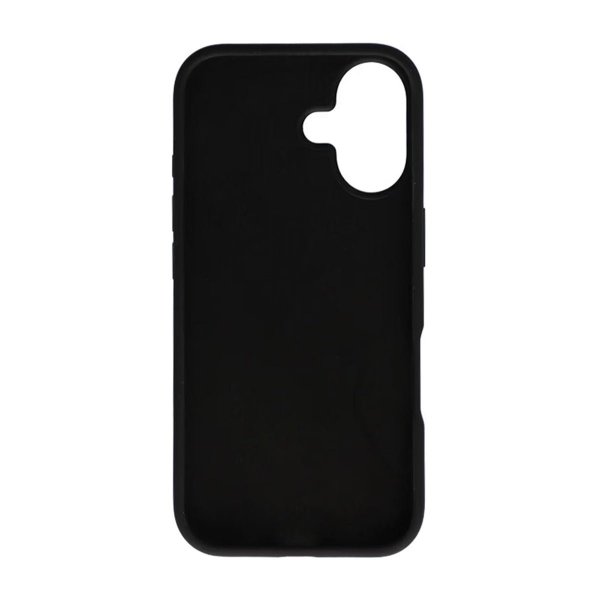 iPhone 16 Plus Silikonisuojakuori Musta