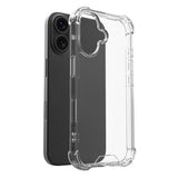 iPhone 16 Plus Kuoret Iskunkestävä Läpinäkyvä