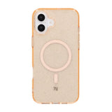 Rvelon iPhone 16 Plus -kuori, glitter, MagSafe, kulta