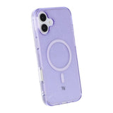 Rvelon iPhone 16 Plus Kuoret Glitter MagSafe Violetti