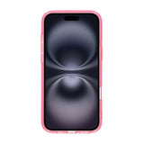 Rvelon iPhone 16 Plus -kuori, glitter, MagSafe, pinkki