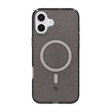 Rvelon iPhone 16 Plus Kuori Glitter MagSafe Musta
