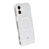 Rvelon iPhone 16 Plus Kuoret Glitter MagSafe Valkoinen