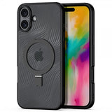 Dux Ducis iPhone 16 Plus -kuori, Aimo Series MagSafe Kickstand, musta