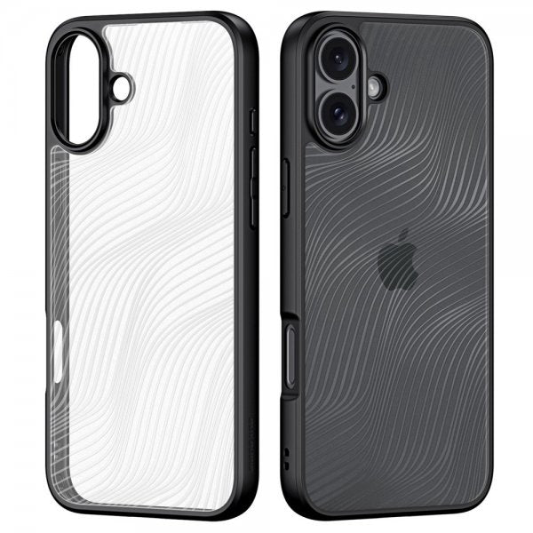 Dux Ducis iPhone 16 Plus -suojakuori, Aimo-sarja, musta