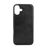 Buffalo iPhone 16 Plus -kotelo, aitoa nahkaa, MagSeries, musta