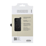 Buffalo iPhone 16 Plus -kotelo, aitoa nahkaa, MagSeries, musta