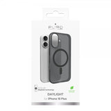Puro iPhone 16 Plus -suojakuori Daylight MagSafe, musta