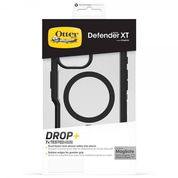 Otterbox iPhone 16 Plus -suojakuori Defender XT MagSafe Dark Side