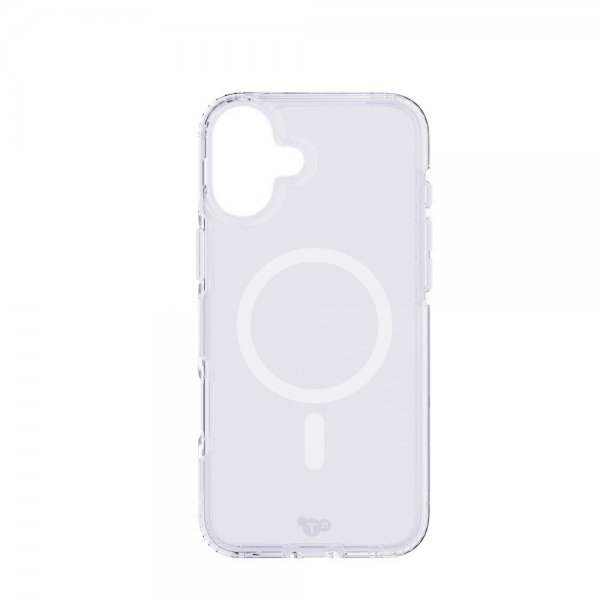 Tech21 iPhone 16 Plus -suojakuori EvoClear MagSafe, läpinäkyvä
