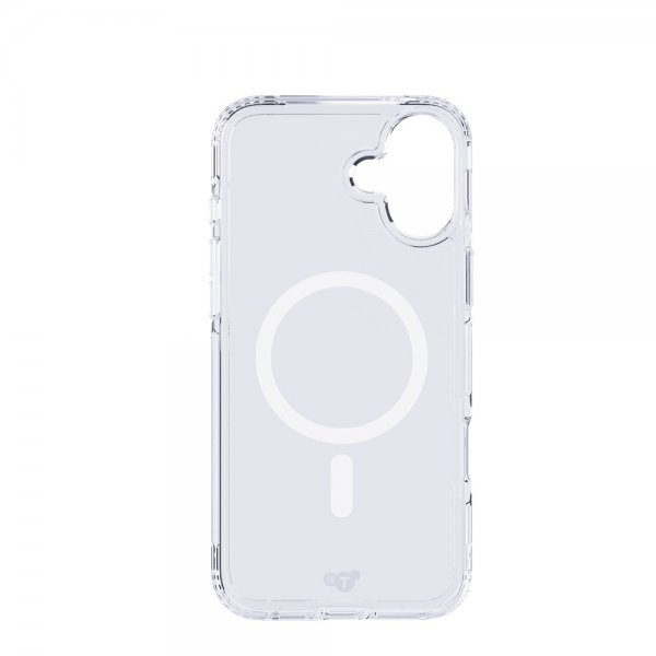 Tech21 iPhone 16 Plus -suojakuori EvoClear MagSafe, läpinäkyvä