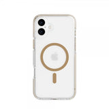 Tech21 iPhone 16 Plus -suojakuori EvoCrystal MagSafe Kulta