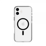 Tech21 iPhone 16 Plus -suojakuori EvoCrystal MagSafe, musta