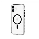 Tech21 iPhone 16 Plus -suojakuori EvoCrystal MagSafe, musta
